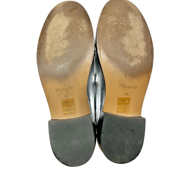 Madewell The Vernon Leather Loafer in Silver Size 9 - Picture 9 of 9